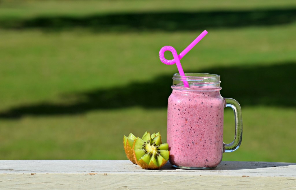 My kids love Martha Stewart's blueberry cucumber smoothie, which is refreshing and packed with antioxidants!